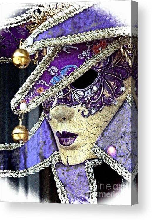 Bstract Acrylic Print featuring the photograph Jester by Lauren Leigh Hunter Fine Art Photography