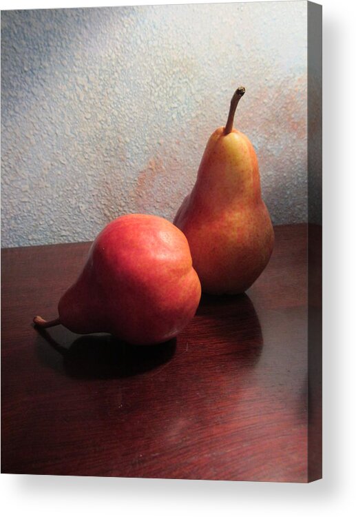 Pears Acrylic Print featuring the photograph Juicy Still Life by Dody Rogers