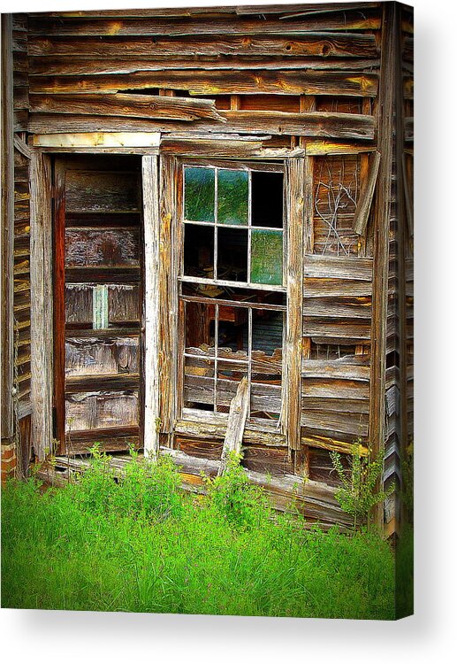 Fine Art Acrylic Print featuring the photograph Left Alone by Rodney Lee Williams