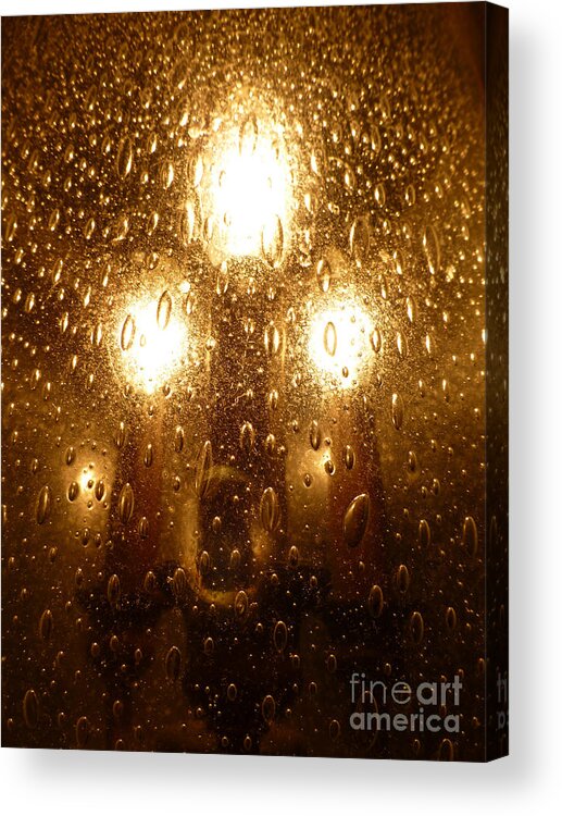 Macro Acrylic Print featuring the photograph Macro Lights by Joseph Baril