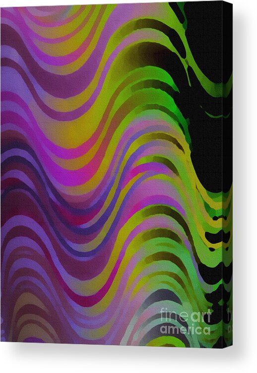 Making Waves Acrylic Print featuring the photograph Making Waves by Martin Howard