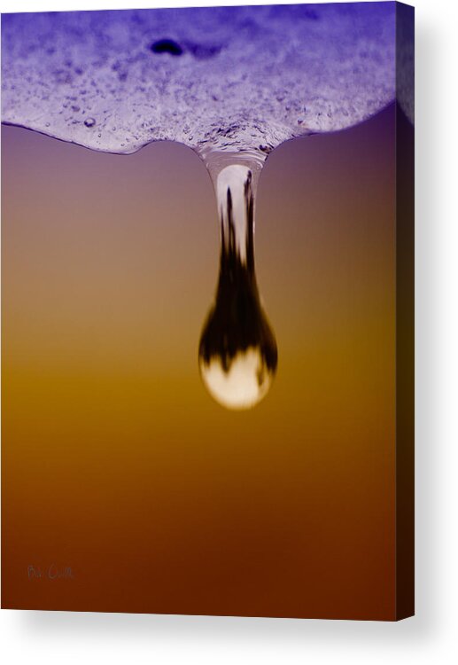 Gravity Acrylic Print featuring the photograph Melt One by Bob Orsillo