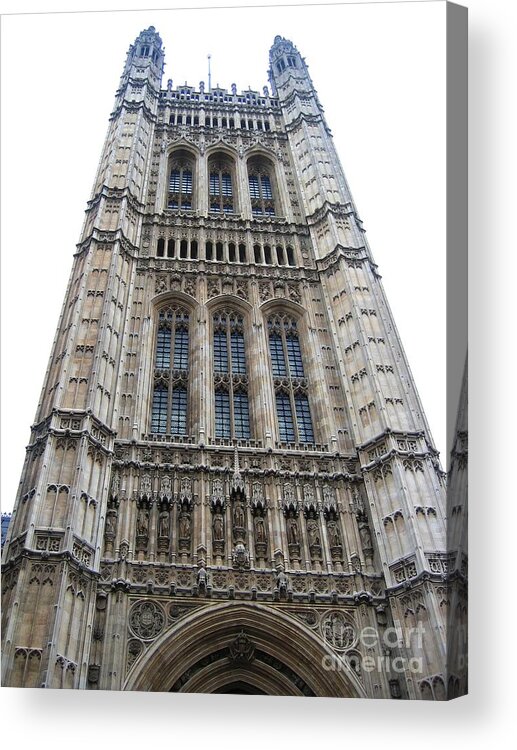 Palace Of Westminster Acrylic Print featuring the photograph Palace of Westminster by Denise Railey