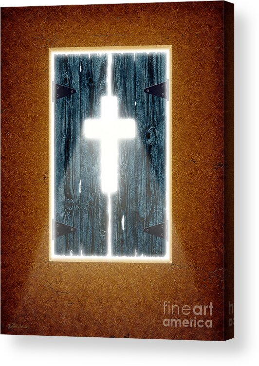 Ray Of Light Acrylic Print featuring the digital art Ray of Light by Cristophers Dream Artistry