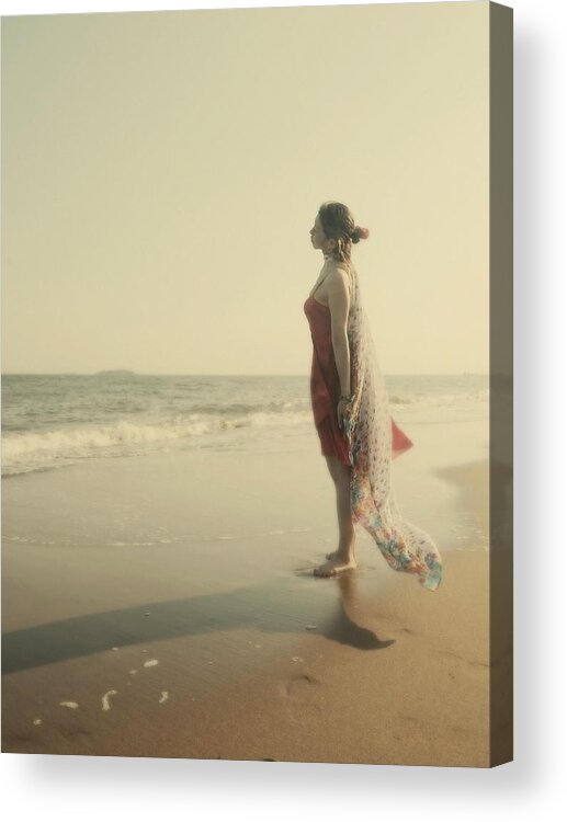 Female Acrylic Print featuring the photograph Reminiscent by Mayumi Yoshimaru