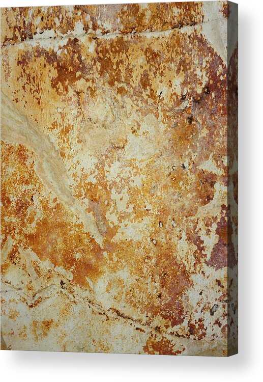 Rock Acrylic Print featuring the photograph Rockscape 4 by Linda Bailey
