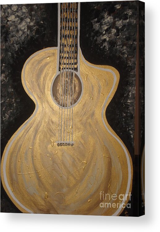 Music Acrylic Print featuring the painting Sound of Music by LCS Art