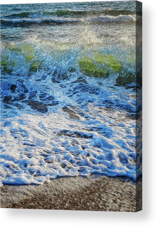 Water Acrylic Print featuring the photograph Splash by Jerry Hart