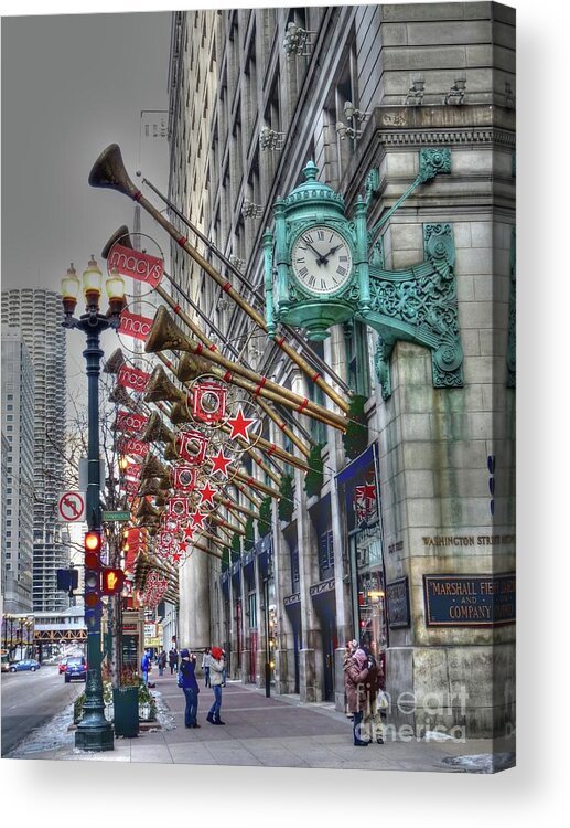 State Street Acrylic Print featuring the photograph State Street that great street by David Bearden