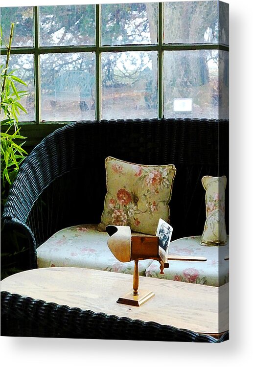 Stereopticon Acrylic Print featuring the photograph Stereopticon by Susan Savad