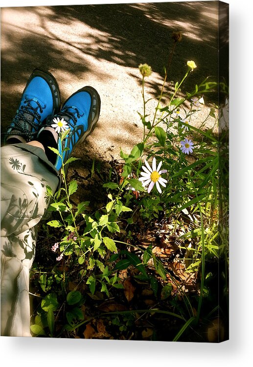 Wild Flowers Acrylic Print featuring the photograph The Beauty of Idleness by HweeYen Ong