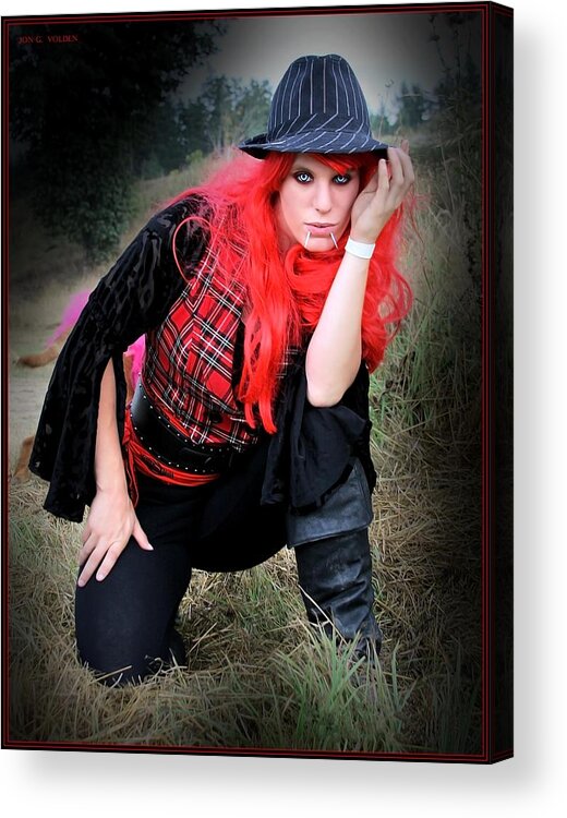 Devil Acrylic Print featuring the photograph The Devil's Advocate by Jon Volden