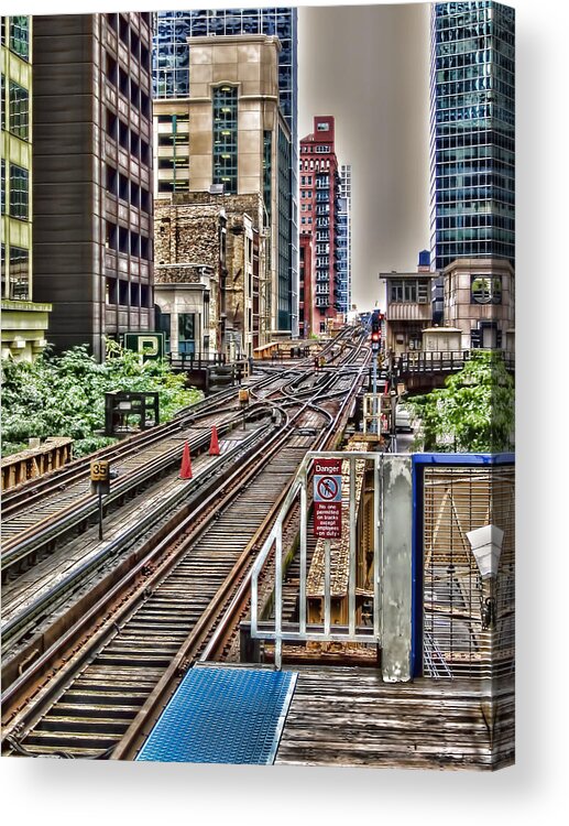 Chicago Acrylic Print featuring the photograph The Loop by Harry B Brown