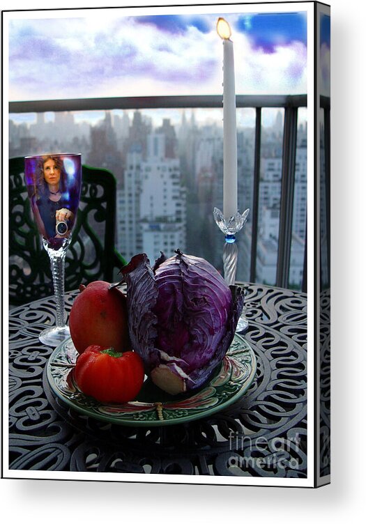Fruit Acrylic Print featuring the photograph The Photographer by Madeline Ellis