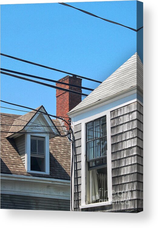 Photo Acrylic Print featuring the photograph The Two Windows by Sebastian Mathews Szewczyk