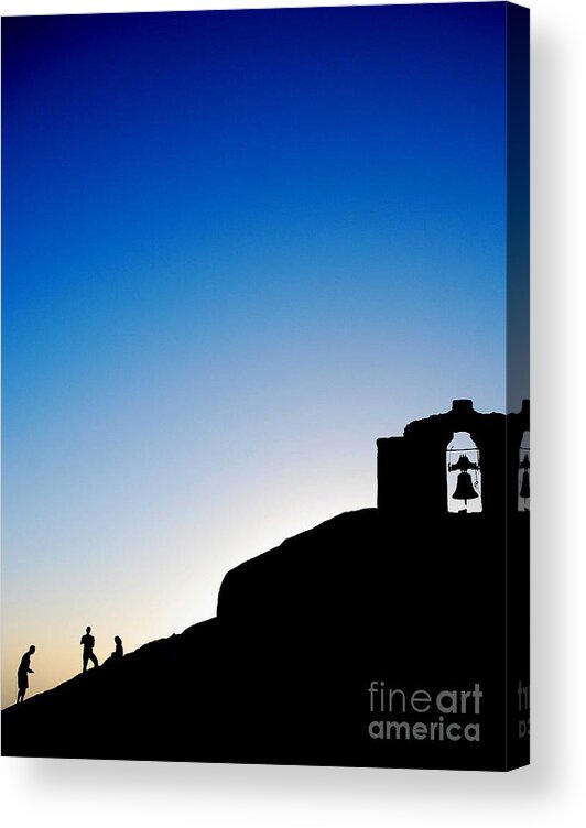Church Acrylic Print featuring the photograph Waiting For The Sun II by Hannes Cmarits