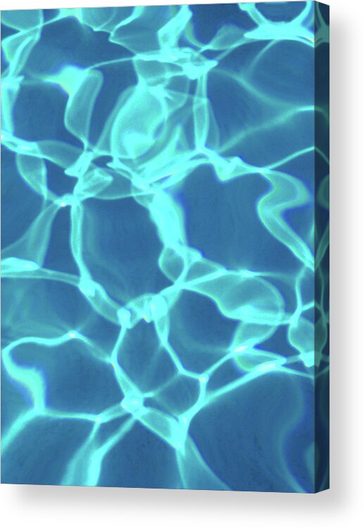 Water Acrylic Print featuring the photograph Water Dancing with Light 2 by James Knight
