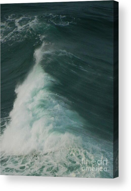 Waves Acrylic Print featuring the photograph Wave by Gallery Of Hope 