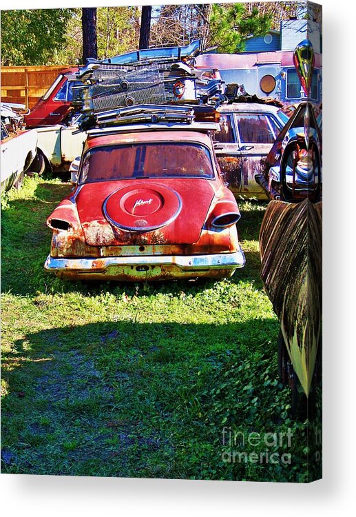 Plymouth Acrylic Print featuring the photograph What A Hat by Chuck Hicks