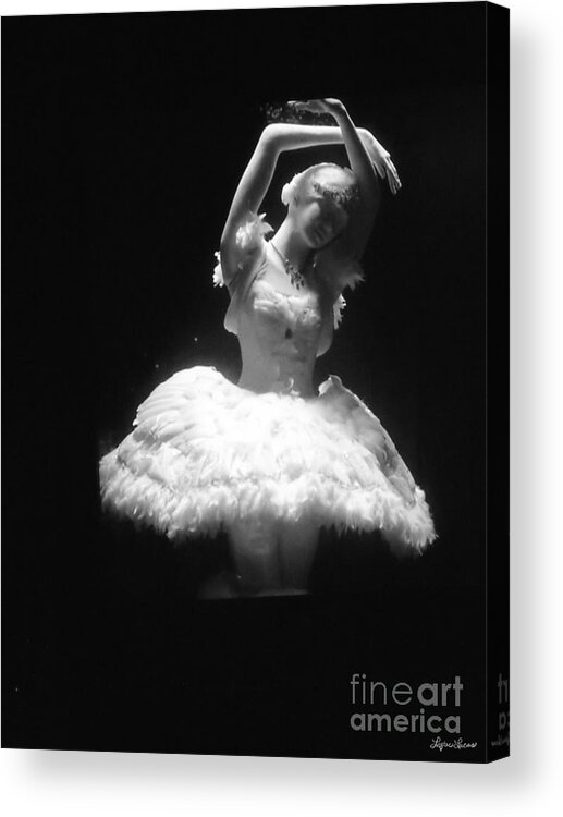Fantasy Acrylic Print featuring the photograph White Ballerina by Lyric Lucas