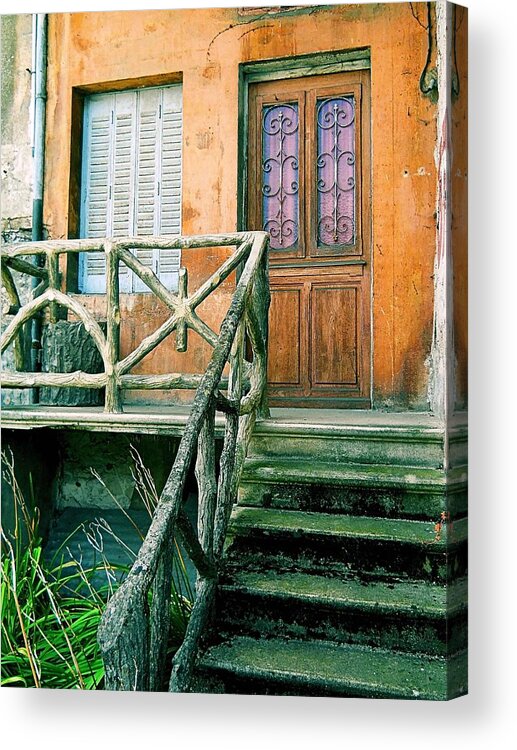 Windows Acrylic Print featuring the photograph Windows and Doors 25 by Maria Huntley