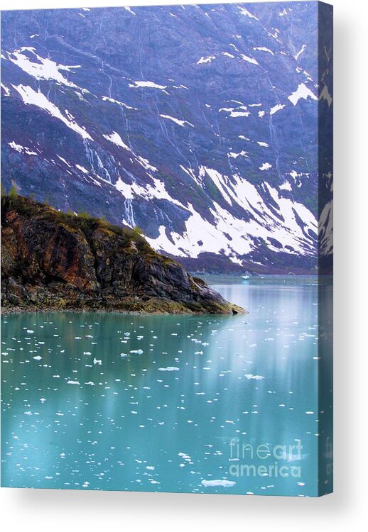 Ice Acrylic Print featuring the photograph Within the Bay by Tahlula Photography