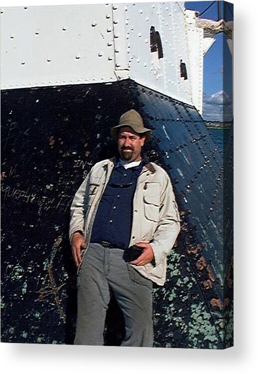 Fishing Acrylic Print featuring the photograph John #1 by Joseph Yarbrough