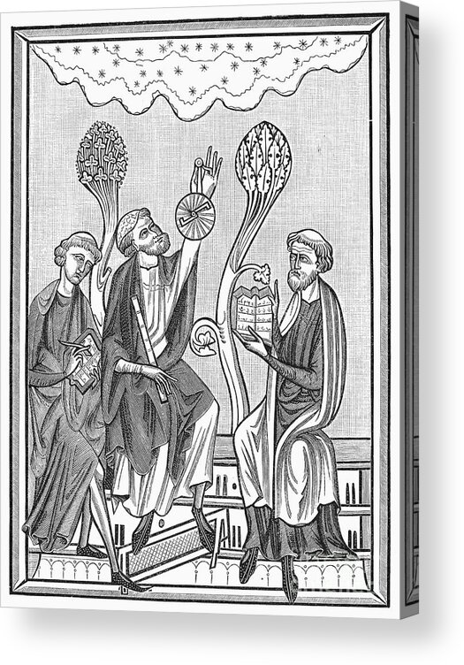13th Century Acrylic Print featuring the photograph Astronomy, 13th Century by Granger