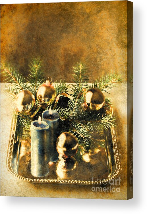Christmas Acrylic Print featuring the photograph Christmas by HD Connelly