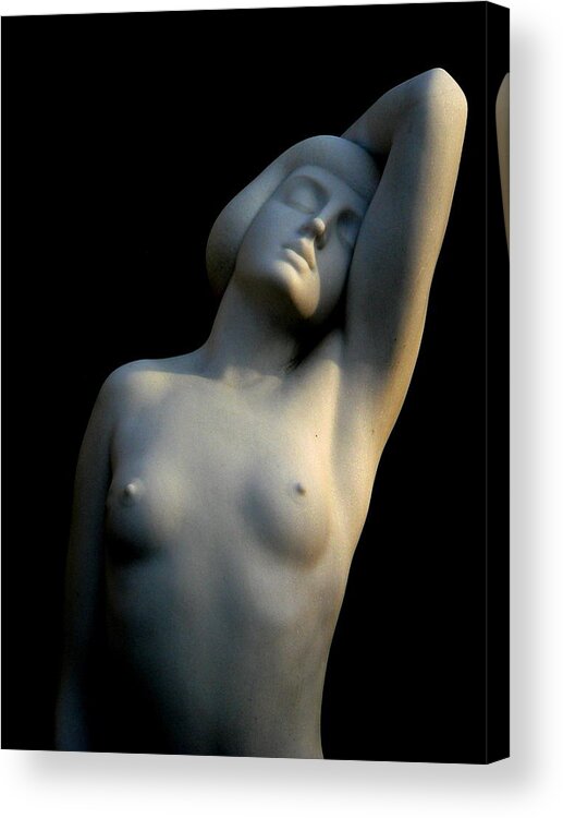 Female Acrylic Print featuring the photograph Graceful Peace by Jeff Lowe
