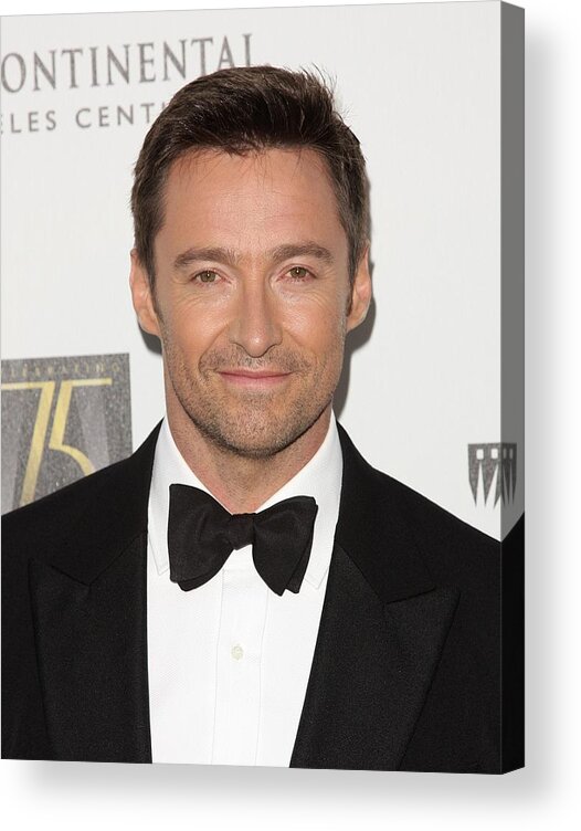 Hugh Jackman Acrylic Print featuring the photograph Hugh Jackman At Arrivals For The 5th by Everett