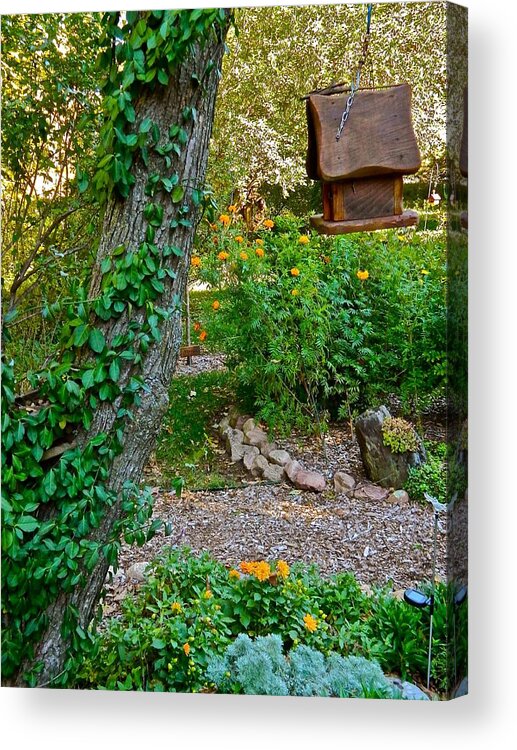 Gardens Acrylic Print featuring the photograph Magical Garden by Randy Rosenberger