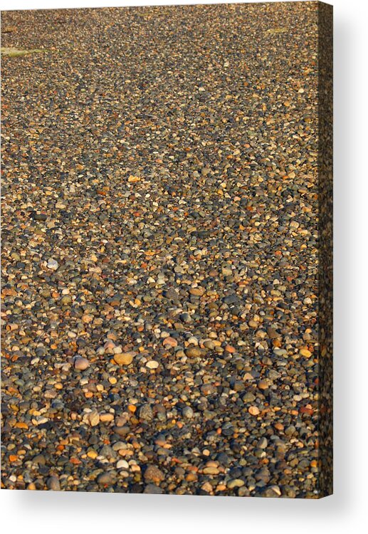 Birch Bay Acrylic Print featuring the photograph Rocks by Jim Moore