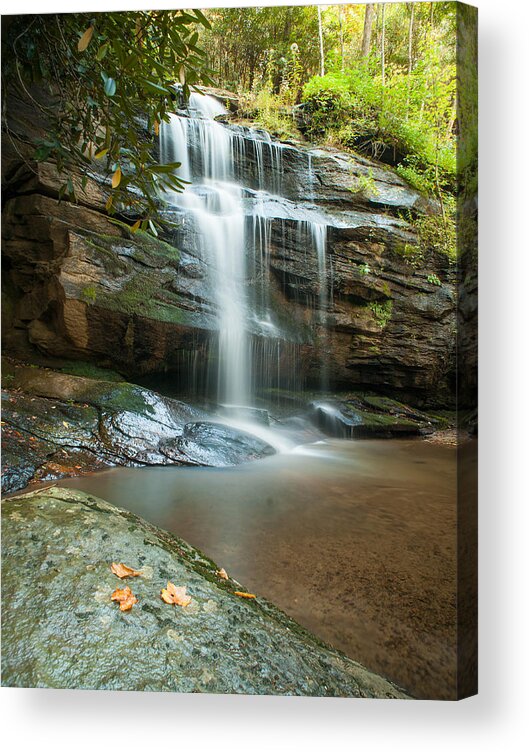 Landscape Acrylic Print featuring the photograph Standing Rock Falls by Joye Ardyn Durham