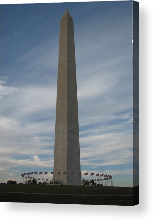 Washington Monument Acrylic Print featuring the photograph Washington Monument by Keith Stokes
