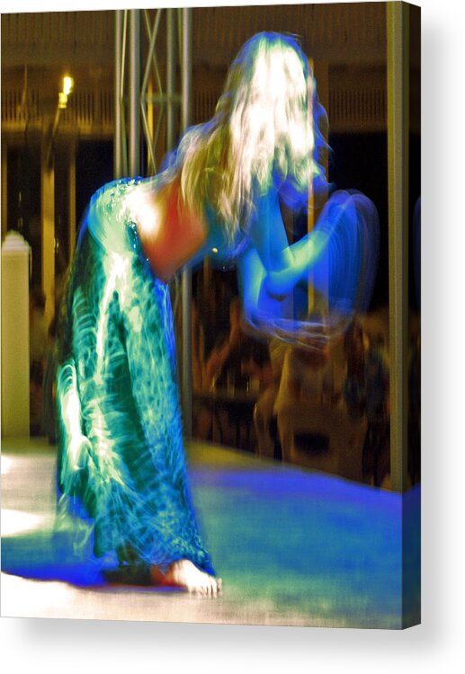 Belly Dance Acrylic Print featuring the photograph Belly Dance #1 by Andy i Za