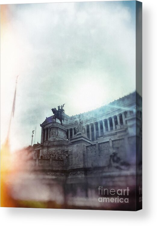 Rome Acrylic Print featuring the photograph Rome #1 by HD Connelly