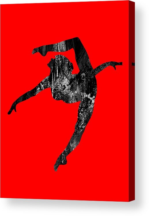 Dance Acrylic Print featuring the mixed media Dance Collection #5 by Marvin Blaine