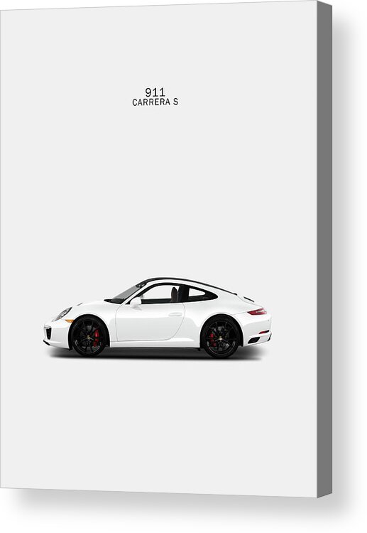 Porsche 911 Carrera S Acrylic Print featuring the photograph 911 Carrera S by Mark Rogan