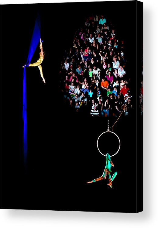 Acrobat Acrylic Print featuring the photograph A Complete Picture by Venura Herath