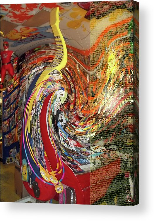 Swirl Acrylic Print featuring the photograph Afternoon Hallucination by Anne Cameron Cutri