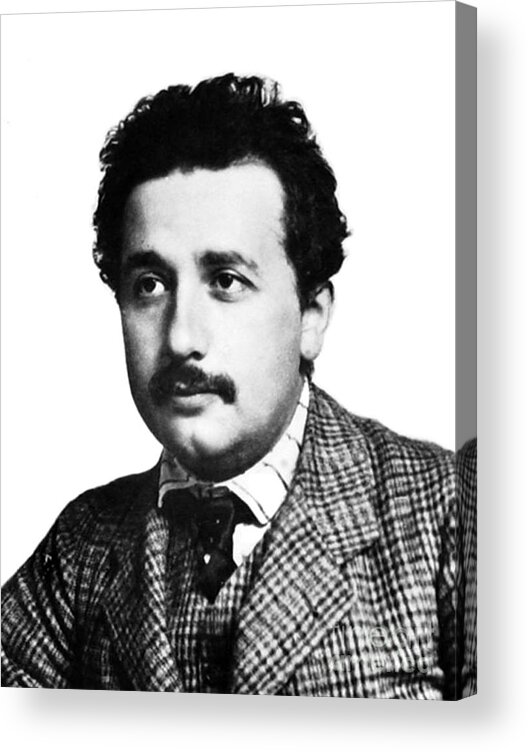 Science Acrylic Print featuring the photograph Albert Einstein, Theory Of Relativity by Science Source