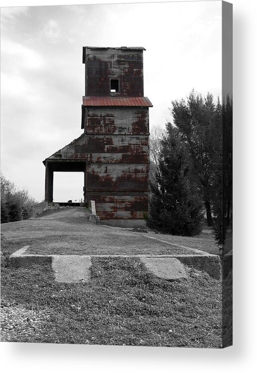 Allentown Elevator Acrylic Print featuring the photograph Allentown Elevator by Dylan Punke
