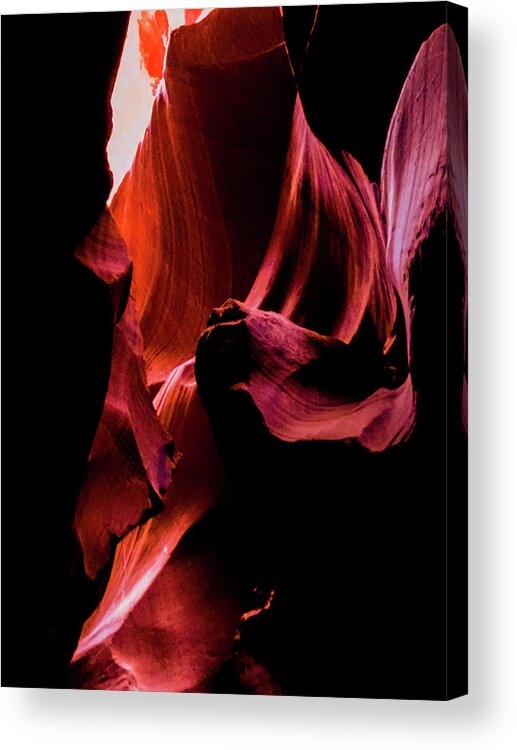 2017 Acrylic Print featuring the photograph Antelope Canyon VI by George Harth