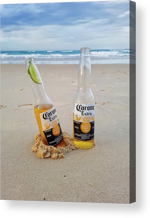 Beer Acrylic Print featuring the photograph Beer O'clock by Keith Hawley
