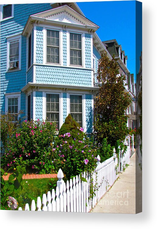 Beautiful Acrylic Print featuring the photograph Blue Dory by Beth Saffer