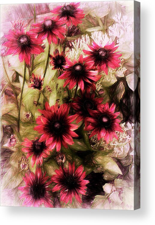 Flora Acrylic Print featuring the photograph Cherry Brandy by Leslie Montgomery