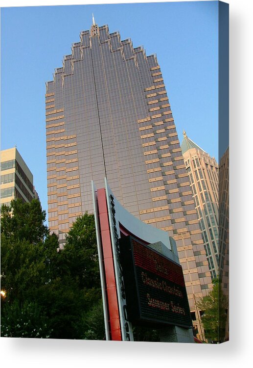 Street Scape Acrylic Print featuring the photograph Classic Chastain by Donna Thomas