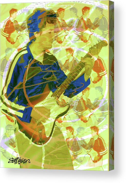 Dr. Guitar Acrylic Print featuring the photograph Dr. Guitar by Seth Weaver