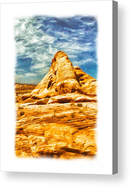 Mariola Acrylic Print featuring the photograph Dream Landscape by Kasia Bitner